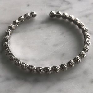 🎉SOLD ON EBAY🎉 - Judith Ripka Sterling Silver Hinged Cuff (NEW)